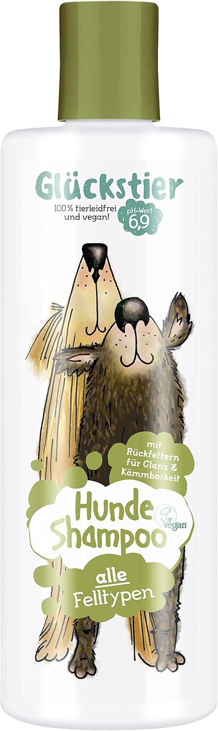 Glückstier Dog Shampoo – Vegan & Gentle for All Coat Types
