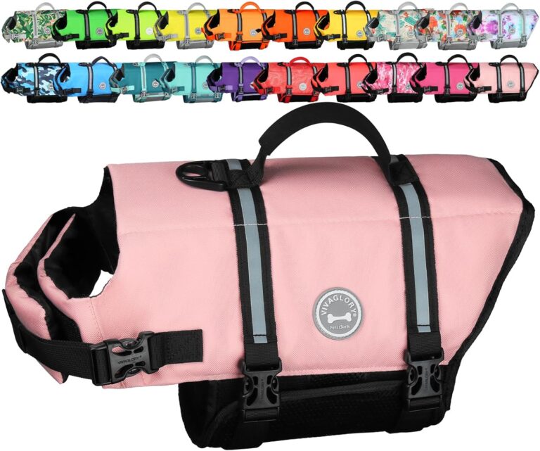 VIVAGLORY Dog Life Jacket